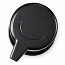 24-410 Black Smooth Lotion Pump lock up Head 6.875" Dip Tube (Output .5cc)