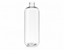 16 oz Clear 28-410 PET Boston Round Plastic Bottle