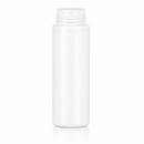 180 mL White PET 43mm Foamer Style Cylinder Round Plastic Bottle