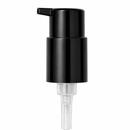 24-410 Black Smooth Lotion Pump lock up Head 6.875" Dip Tube (Output .5cc)