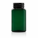 100cc Green PET PCR Plastic Pill Packer Bottle with 38-400 Neck Finish