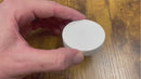 58-400 White Smooth Plastic Cap (No Liner)