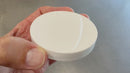 70-400 White Smooth Plastic Cap (Foam Liner)