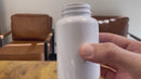 250 cc White 45-400 PET Plastic Pill Packer Bottle