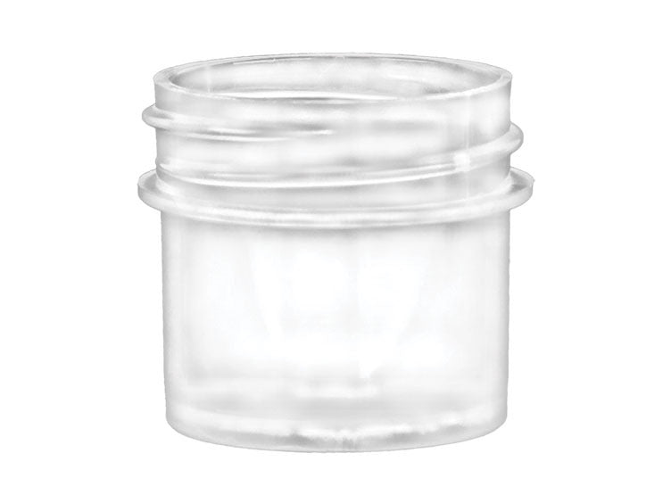 1/2 oz Natural-Colored 33-400 PP Single Wall Jar