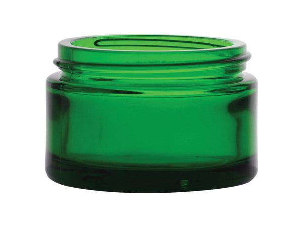 1 oz Green 48-400 Glass Jar