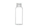 1 oz Clear 20-410 PET Cosmo Round Bottle