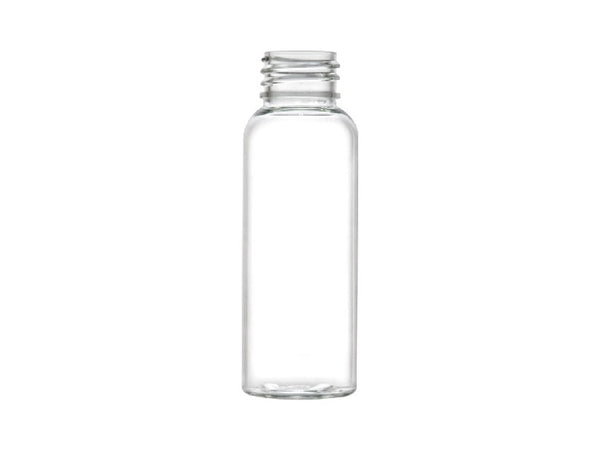 1 oz Clear 20-410 PET Cosmo Round Bottle