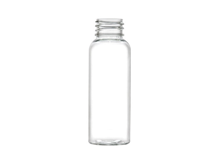 1 oz Clear 20-410 PET Cosmo Round Bottle