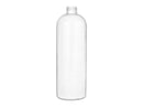 16 oz White 24-410 HDPE Cosmo Round Plastic Bottle