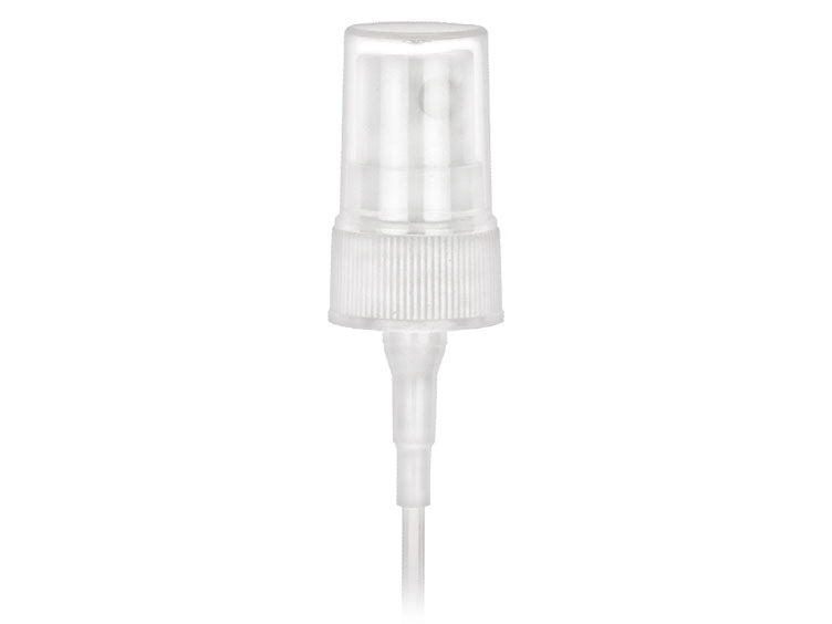 18-400 White Ribbed Fine-Mist Sprayer 2 9/16" Dip Tube