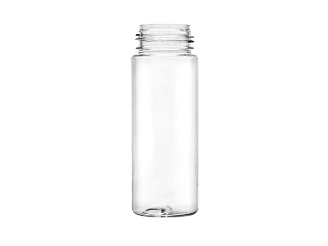 180 mL Clear PET 43mm Foamer Style Cylinder Round