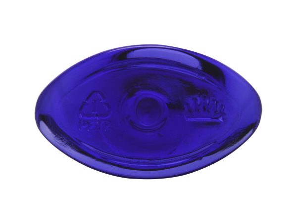 2 oz 20-410 Cobalt Blue PET Cosmo Oval Plastic Bottle