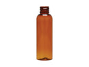 2 oz Amber 20-410 PET Cosmo Round Plastic Bottle