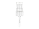 20-400 White Smooth Cosmetic Treatment Pump (180mcl Output, 3.44" dip tube)