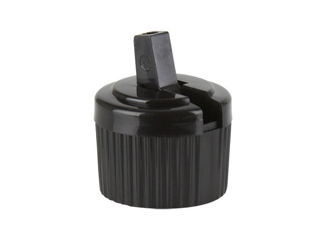 20-410 Black Ribbed Directional Spout Cap (.110" Orifice)