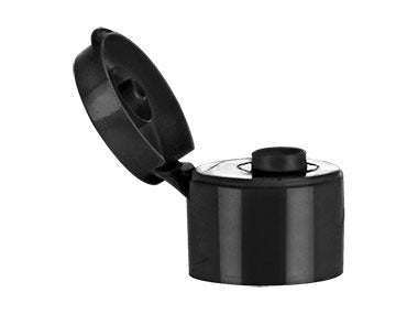 20-410 Black Smooth Snap Top Cap