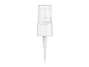 20-410 White Smooth Cosmetic Treatment Pump (5.25" Diptube, 130mcl Output)