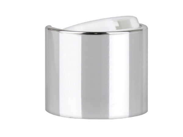 20-410 Symmetrical Silver Disc Top Cap (.250" Orifice)