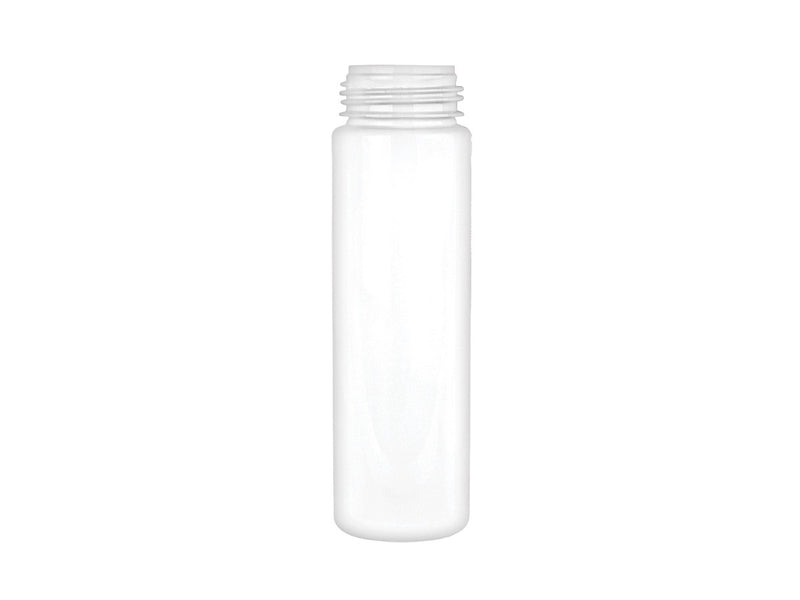 210 mL White 43mm PET Foamer Style Cylinder Plastic Bottle