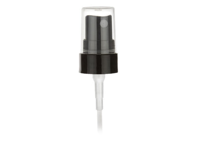 22-400 Black Smooth Fine Mist Sprayer 4.3125" Dip Tube (Output 0.18cc)