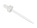 22-400 White Ribbed Dropper Assembly (Fits 4 oz Bottle)