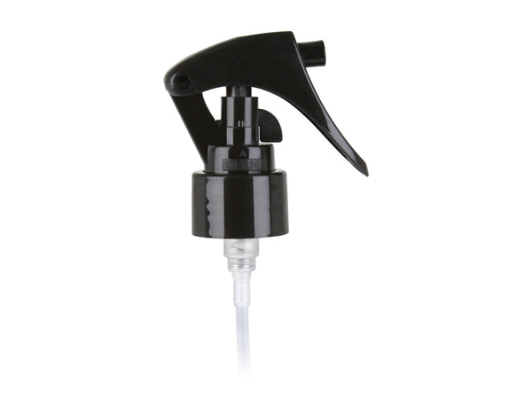 24-410 Black Mini Trigger Style Fine Mist Sprayer  (6 3/4" Dip Tube)