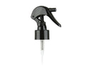 24-410 Black Smooth Fine Mist Mini Curve Trigger Sprayer (7.75" Dip tube, .21 mL Output)