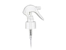 24-410 White Smooth Fine Mist Mini Curve Trigger Sprayer (7.75" Dip tube, .21 mL Output)