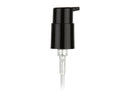 24-410 Black Smooth Lotion Pump lock up Head 6.875" Dip Tube (Output .5cc)