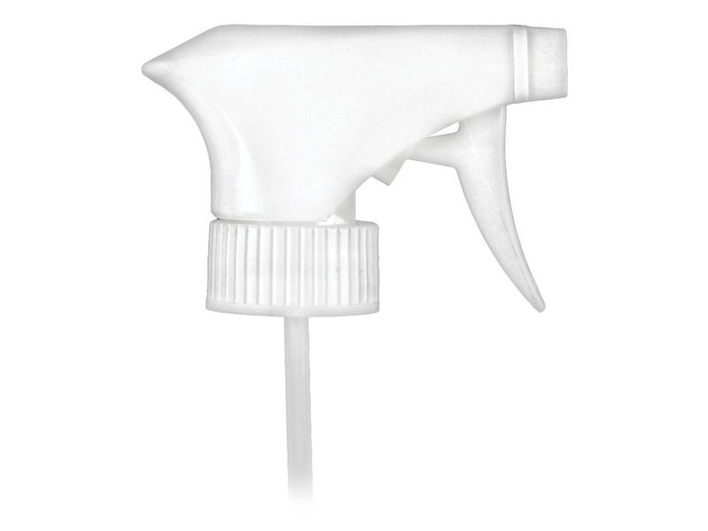 28-400 White Trigger Sprayer (9.875" Dip Tube, .9cc Output)