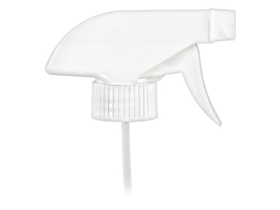 28-400 White Trigger Sprayer Spray/Stream/Off (9.25" Dip Tube, .75cc Output)