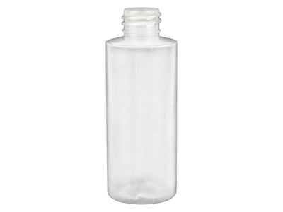 2 oz Natural-Colored 20-410 HDPE Cylinder Round Plastic Bottle