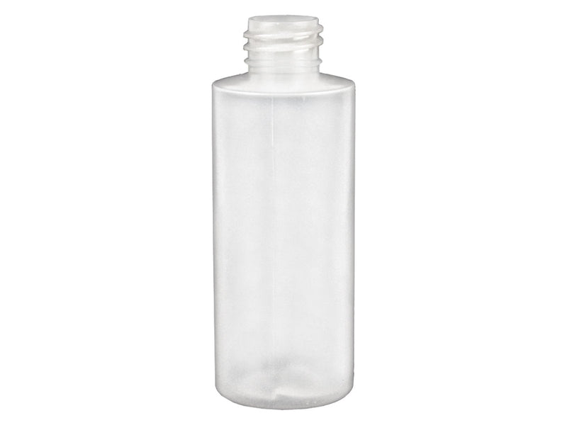 2 oz Natural-Colored 20-410 HDPE Cylinder Round Plastic Bottle