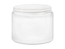 2 oz White PP Square-Base Double-Wall Jar 58-400