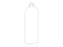 32 oz White 28-410 HDPE Cosmo Round Plastic Bottle