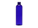 4 oz 20-410 Cobalt Blue PET Cosmo Round Plastic Bottle