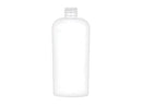 4 oz White 20-410 PET Cosmo Round Oval Plastic Bottle