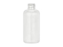 4 oz White 24-410 HDPE Boston Round Plastic Bottle