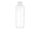 4 oz White LDPE Cylinder Round 24-410 Plastic Bottle