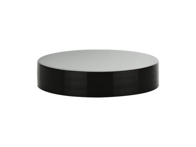 48-400 Black Smooth Cap (Pressure Sensitive)