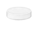 58-400 White Smooth Cap (Universal Heat Seal + Foam Liner)