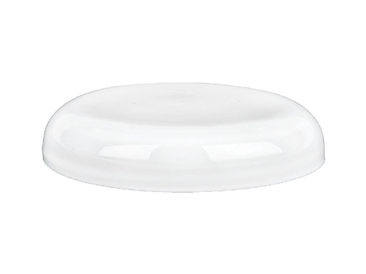 70-400 White Smooth Dome Cap (Linerless)