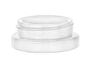 7mL White 38-400 Glass Jar