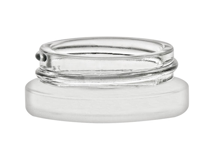 7 mL Frosted 38400 LowProfile Glass Jar Citadel Packaging