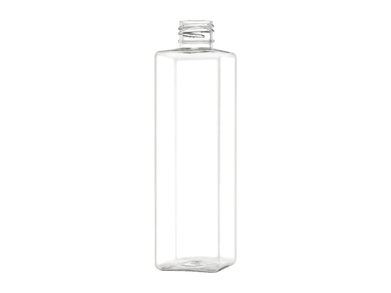 8 Ounce Square Glass Bottle