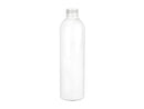 8 oz White 24-410 PET Cosmo Round Plastic Bottle