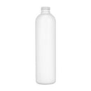 8 oz White 24-410 HDPE Cosmo Round Plastic Bottle