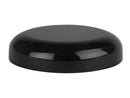 89-400 Black Smooth Dome Closure (No Liner)