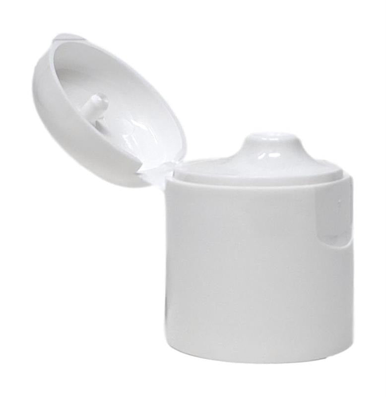 24-415 White Smooth Snap Top Cap